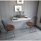 Resim Asratrend Duvara Monte Masa Çalışma Yemek Masası Duvardan Asra Trend Dmm-03 