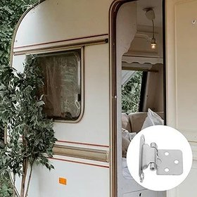 Resim SOLUSTRE Ağır Hizmet Tipi Kendiliğinden Kapanan Hinge Rv Dolap Hinge Dayanıklı Yapı Ile Kapı Ve Mobilyalar Için Uygun Kullanımı Kolay Ömürlü Çözüm 