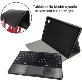 Resim Honor Uyumlu Pad X9 Bluetooth Touchpad Klavye+stand Kılıf-bkk5 