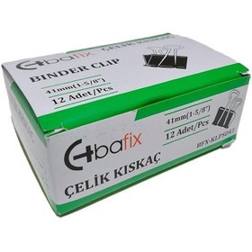 Resim Bafix Kıskaç (Klips) Çelik 41 MM Bfx-Klps041 