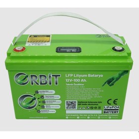 Resim Orbit 12 V 100 Ah Lifepo4 Akü 