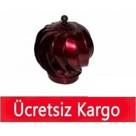 Resim Rüzgar Gülü Baca Döneri Döner Şapka Uyuyan Hava Aspiratör 