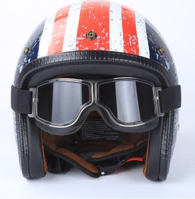 Resim Jwl M5 Motosiklet Güneş Gözlüğü Kask Altı Rüzgar Yağmur Korumalı Retro Gözlük 