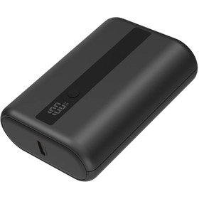 Resim Energea ComPac Mini 3 10.000 mAh Dijital Göstergeli 20W Type-C ve 18W USB Çıkışlı PD Hızlı Şarj Powerbank - Koyu Gri 