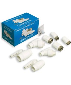 Resim Özay Plastik Hareketli Nipelli Kombi Bağlantı Seti (8 Li Düz) 