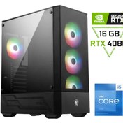 Resim MSI Intel Core I5 13400f / 16gb Ddr4 / 1 Tb 3300-3100 Mb /s M2 Ssd / Rtx 4080 Gamıng Masaüstü Pc 