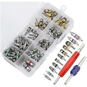 Resim Tenfowee Otomobil Klima Valfi Seti R12/r134a - Jetta, Mercedes, Audi İçin Tamir Takımı 