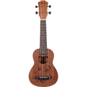 Resim Fenix PS-SKT-10-21H/SN Soprano Ukulele (Hello Kity) 