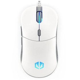 Resim Endorfy Gem Onyx White Argb Simetrik Gaming Mouse Ey6a012 