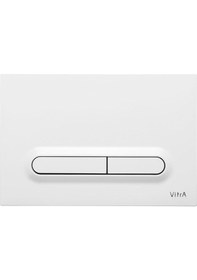 Resim VitrA Loop T 740-0700 Parlak Beyaz Kumanda Paneli Beyaz 