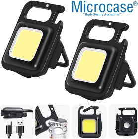 Resim Microcase Tripodlu Cob LED Mıknatıslı Şişe Açacağı Portatif Mutfak Ev Garaj Kamp Outdoor LED Lamba - AL3806 