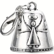 Resim Şık Angel Charm Bell - Çapraz Tasarımıyla Arabalar, Kapılar, Sırt Çantaları, Anahtarlar İçin Mükemmel, Arkadaşlar, Kardeşler, Aşıklar, Anne, Baba, Angel Dekoru İçin İdeal Hediye 