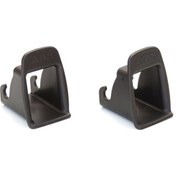 Resim 10 Pairs Csjy-4001 Araba Çocuk Güvenliği Koltuk Arabirimi Kılavuzu Yuvası Black 