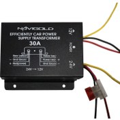 Resim Oto Konvertör 24V Dc / 12V Dc 30 Amper 