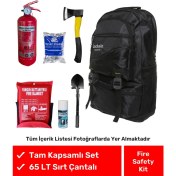 Resim Orijinal Fire Safety Kit Tam Kapsamlı Hazır Yangın Tüpü & Battaniyesi Dahil Acil Durum Sırt Çantası Ev Tipi Için Seti ve Paketi Kiti Lch 