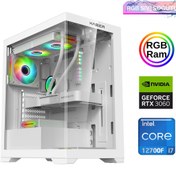 Resim Xaser XSR890 i7 12700F 16 GB RAM 512 GB M.2 NVMe SSD 12 GB RTX3060 FreeDOS Gaming Masaüstü Bilgisayar 