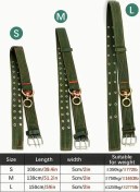 Resim Trendooze Sunshine022 M Boynuzlu Kalın 4 Katlı Kanvas Köpek Atı Dayanıklı İp Bağlantılı Sığır Koyun 