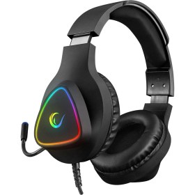 Resim Rampage M7 Moncher Siyah Rgb LED USB 7.1 Gaming Mikrofonlu Oyuncu Kulaklığı 