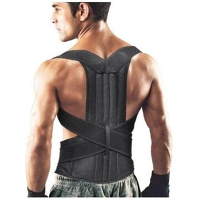 Resim Balenli Dik Duruş Korsesi Bel Sırt Kamburluk Önleyici Korse Spor Korse 