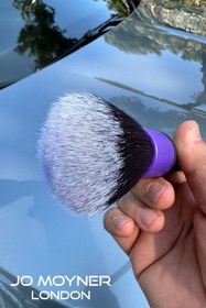 Resim Jo Moyner Pro Detaylandırma Fırçası Seti Kauçuk Saplı Detay Yumuşak Oto Temizlik Fırçası 