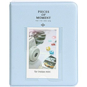 Resim Fujifilm Instax Mini Film Uyumlu 64'lü Mavi PVC Albüm 