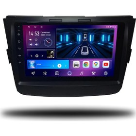 Resim Caros Ssangyong Musso 2018+ Uyumlu Android Multimedya 4gb Ram 32gb Hafıza 9" 
