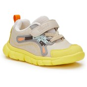 Resim Vicco Soft Hafif Unisex Okul Öncesi Bej Spor Ayakkabı 