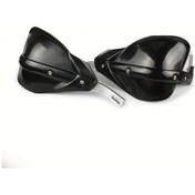 Resim Tongdashop Siyah Dirt Bike Handguard 7/8" 11/8" Klr650 Dr650 Drz400sm İçin Dayanıklı Pp Motocross Atv 