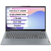 Resim Lenovo IdeaPad Slim 3 15IRH8 83EM008NTR i7-13620H 16 GB 1 TB SSD 15.6" Dos Dizüstü Bilgisayar 