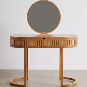 Resim Amber Makyaj Masası - Amerikan Ceviz 