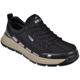 Resim Gamelu Hafif Taban Erkek Spor Ayakkabı Sneaker Ek-forget Siyah 