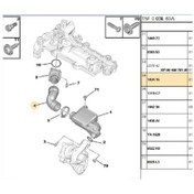 Resim Hava Filtre Hortumu 107 206 207 307 Bipper C2 C3 Nemo Dw4 R15354-143415 