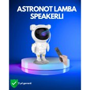 Resim Resveq Ayarlanabilir Parlaklık ve Zamanlayıcı Modlu Astronot Lamba 