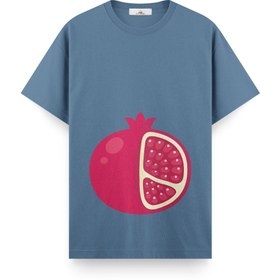 Resim Pomegranate - Hamile Regular Tshirt - Mavi / S / Regular 