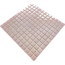 Resim Mutfak Tezgah Arası, Havuz, Banyo, Sauna, Spa, Iç ve Dış Dekorasyonda Tüm Yüzeyler Için, Güz Gülü, 31,5X31,5CM. Fileli Cam Mozaik. (10 File Karo = 1 M2 Fiyatıdır ) 