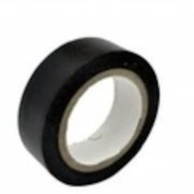 Resim İzole Elektrik Bandı Siyah 