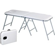 Resim Genel Markalar Katlanır Yüz Kısmı Açık Masaj Masası Portatif Katlanabilir Masaj Sedyesi Taşınabilir Hacamat Sedyesi 