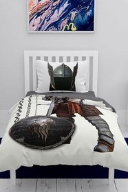 Resim MONOHOME Şövalye Çocuk Nevresim Takımı Özel Örgü Pamuk Saten 3D Dijital, monohome9970 