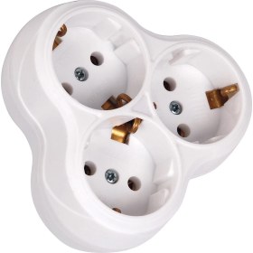 Resim Repplam 2 Adet Golyat Priz Çoklayıcı Çoğaltıcı Kablosuz Üçlü Priz Topraklı Papatya 