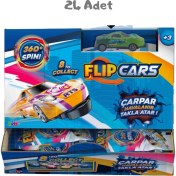 Resim Kidz World Flip Cars - 24 Adet 