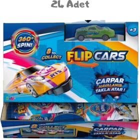 Resim Kidz World Flip Cars - 24 Adet 