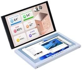 Resim Turing Smart Display 8 İnç Siyah İkincil Ekran, 1280x800 USB Type-C/USB 9 Pin Mini Bilgisayar Durum Ekranı, Windows 10/11 Uyumlu Kasa İçi Yardımcı Ekran 