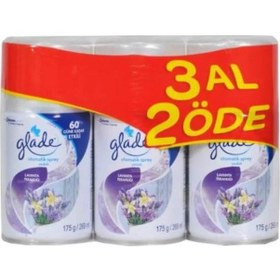 Resim Glade Otomatik Sprey Oda Kokusu Yedek Lavanta Ferahlığı 3 x 269 ML 