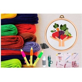 Resim Punch Seti Nakış Seti Kasnaklı Kendin Yap Seti Seri 143 