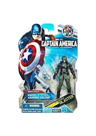 Resim Marvel's Hydra Armored Soldier Action Figure Black Gloves Movie Series 9,5 Cm 