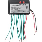 Resim DC12V-24V LED Şerit Işık Denetleyicisi Atlama Suyu Patlama Flash At Işareti Aydınlık Kelime Açık Kelime Rgb Kontrolör 9ch (Yurt Dışından) 