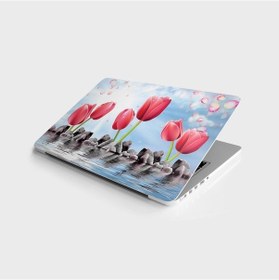 Resim Laptop Sticker Bilgisayar Notebook Pc Kaplama Etiketi Kırmızı Lal 