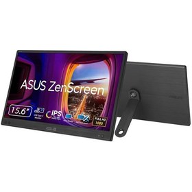 Resim Asus 15.6" ZenScreen MB166CR 15.6 IPS 1920x1080 5ms USB-C Mat Ekran Taşınabilir USB Monitör 