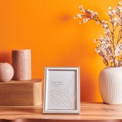 Resim KPM Dekoratif Fotoğraf Çerçevesi - Gümüş - 12x17 cm 