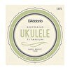 Resim D'addario EJ87S Soprano Titanium Warm Bright Ukulele Tel Seti 